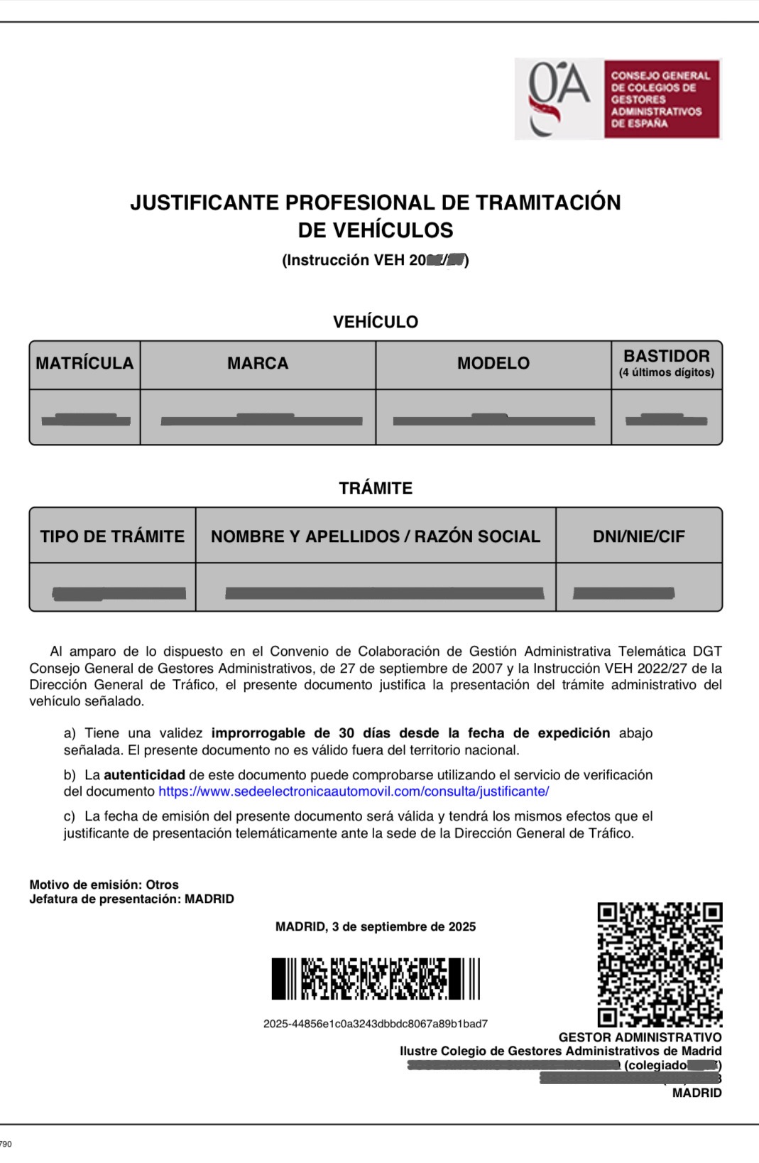 Transferencia bancaria