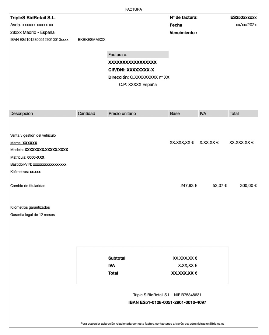 Transferencia bancaria